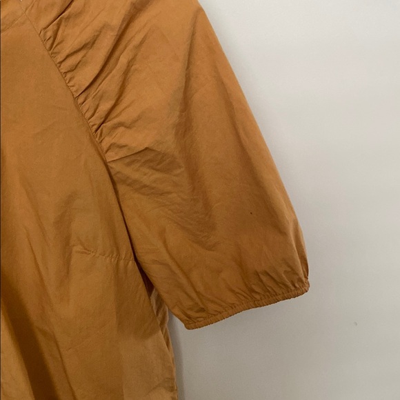 Universal Thread Brown Ruched Blouse - Picture 3 of 3